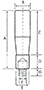 Metric Retractable Handles - Dimensions